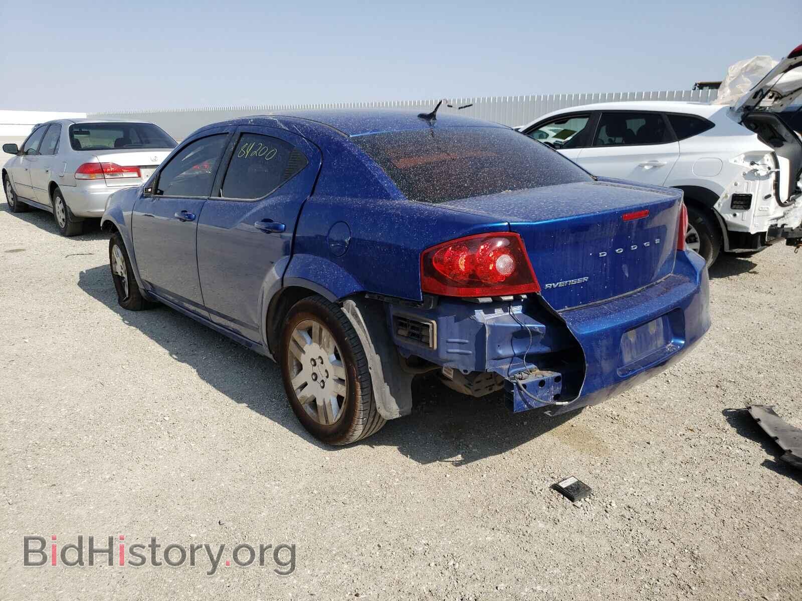 2013 DODGE AVENGER - VIN: 1C3CDZAB7DN677307 - Фото 3