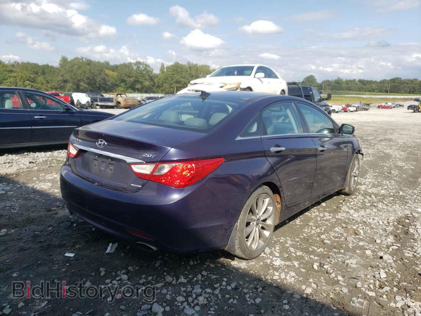 2012 HYUNDAI SONATA - VIN: 5NPEC4AB3CH412814 - Фото 4