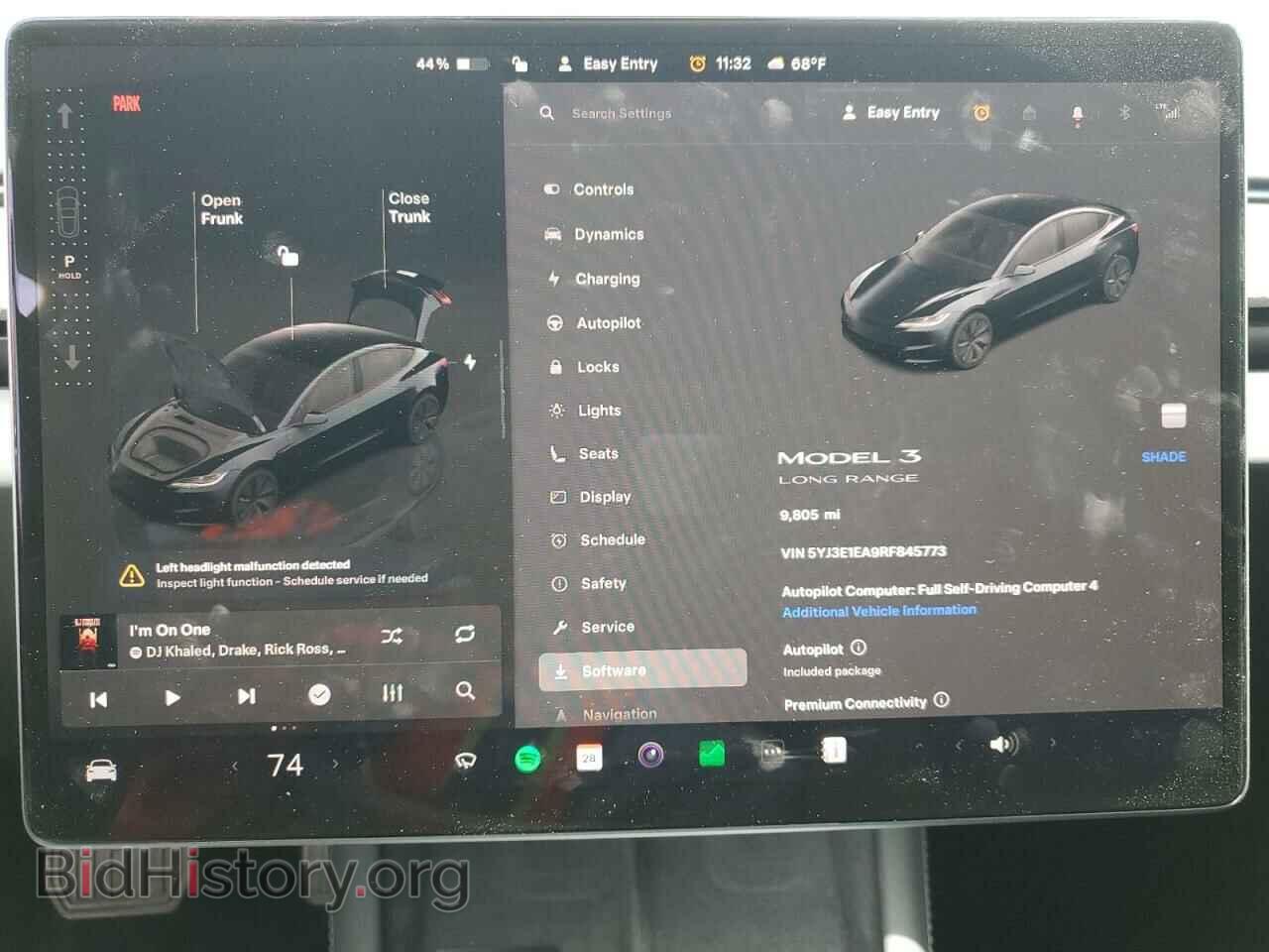 2024 TESLA MODEL 3 - VIN: 5YJ3E1EA9RF845773 - Фото 9