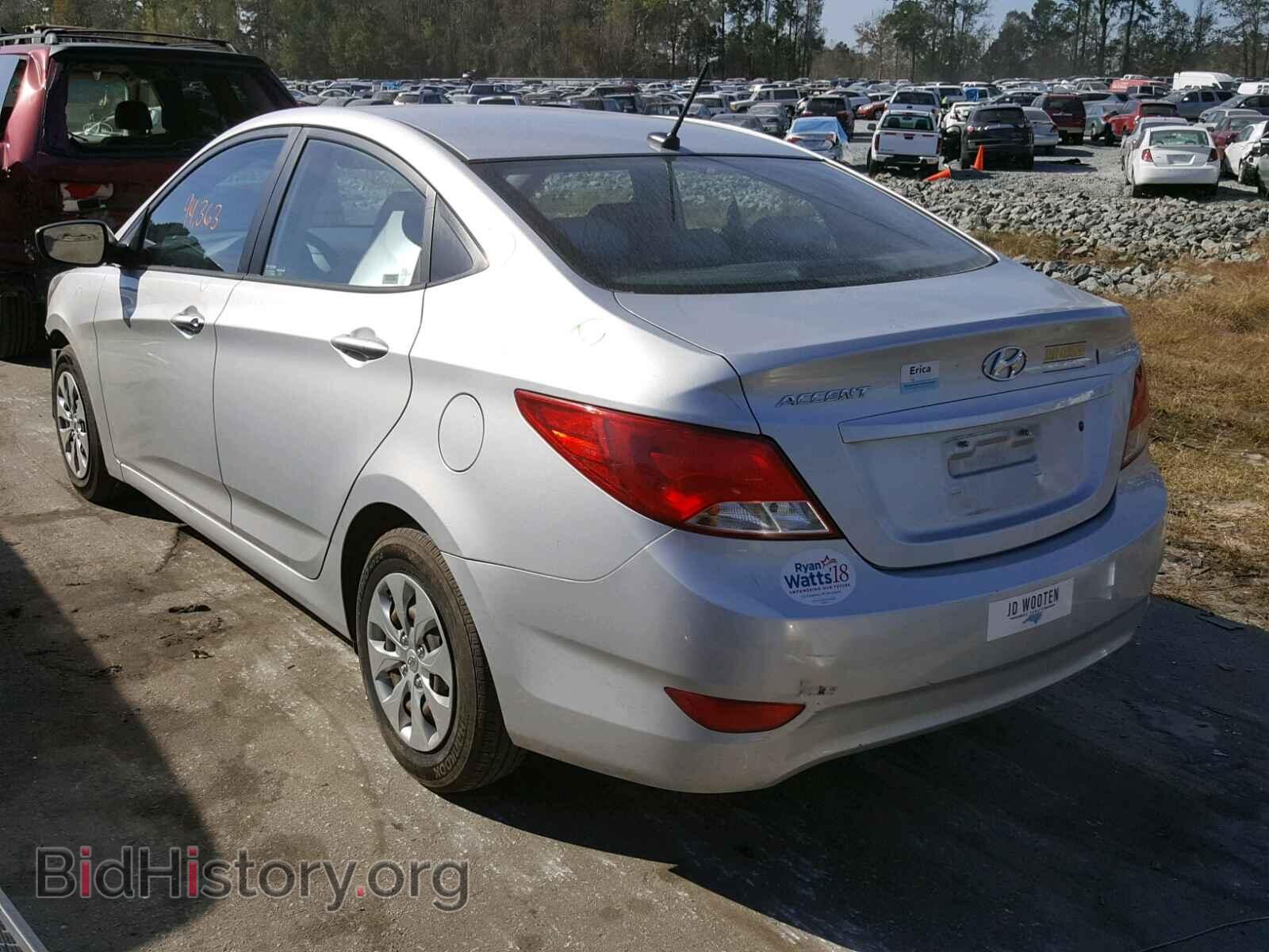 2016 HYUNDAI ACCENT - VIN: KMHCT4AE3GU978609 - Фото 3