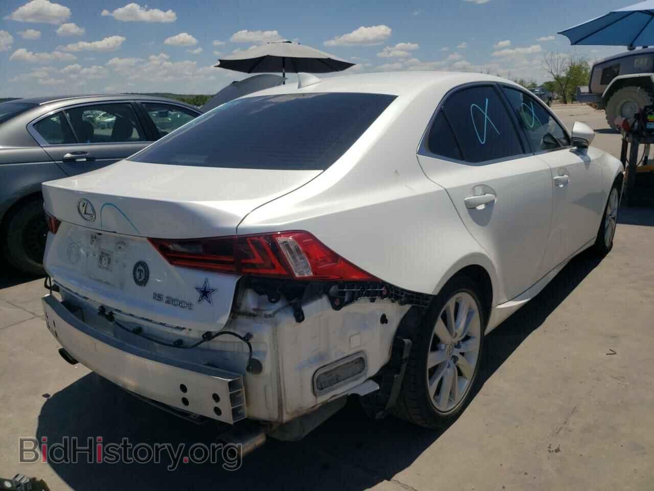 2016 LEXUS IS - VIN: JTHBA1D21G5021958 - Фото 4
