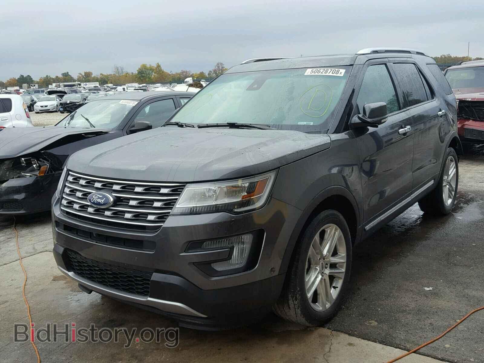 2017 FORD EXPLORER L - VIN: 1FM5K8F81HGA54899 - Фото 2