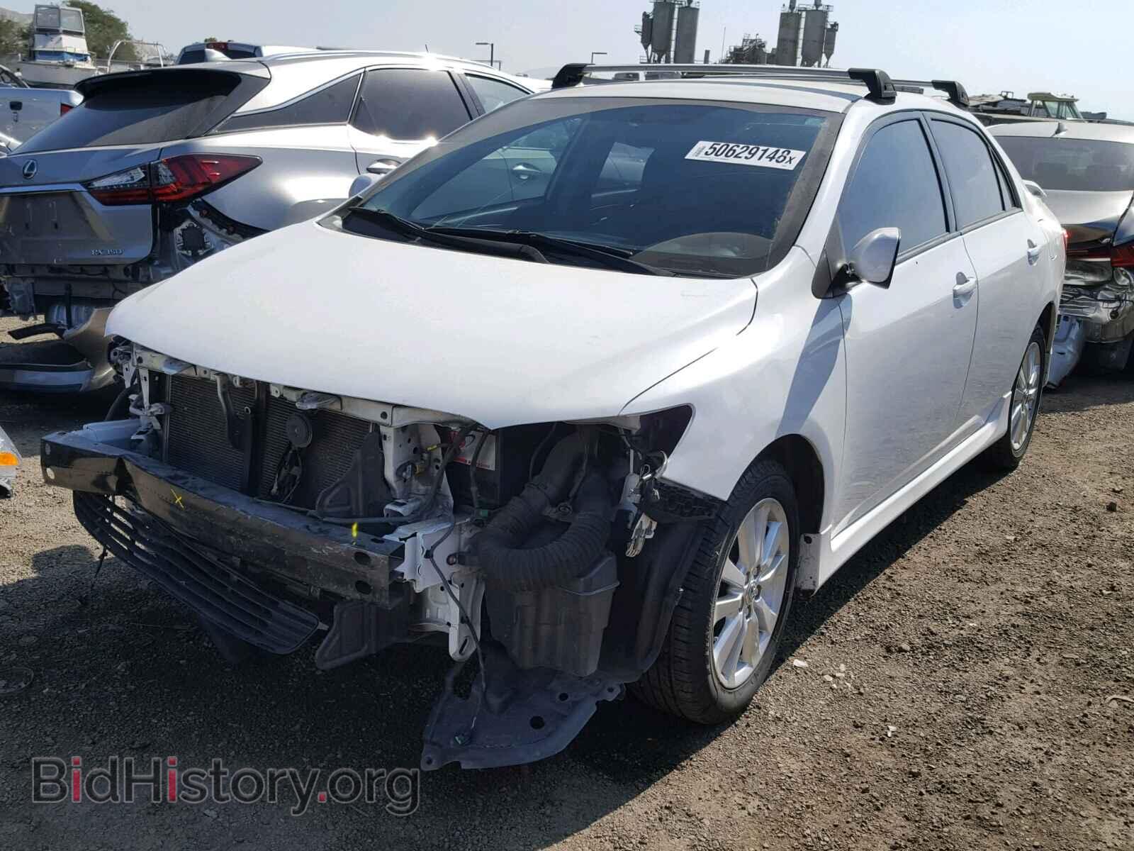 2010 TOYOTA COROLLA BA - VIN: 2T1BU4EEXAC438766 - Фото 2