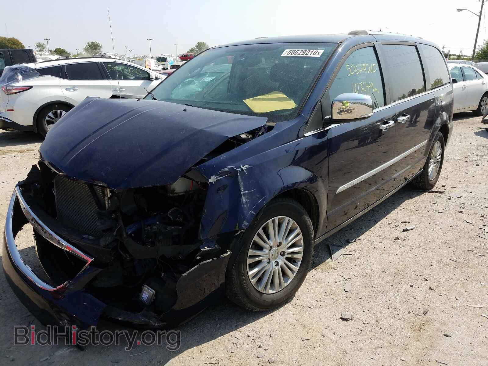 2014 CHRYSLER MINIVAN - VIN: 2C4RC1GG8ER274891 - Фото 2