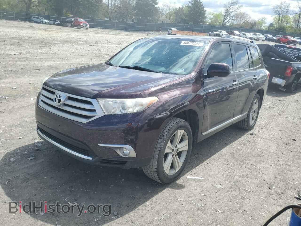 Photo 5TDYK3EHXCS054792 - TOYOTA HIGHLANDER 2012