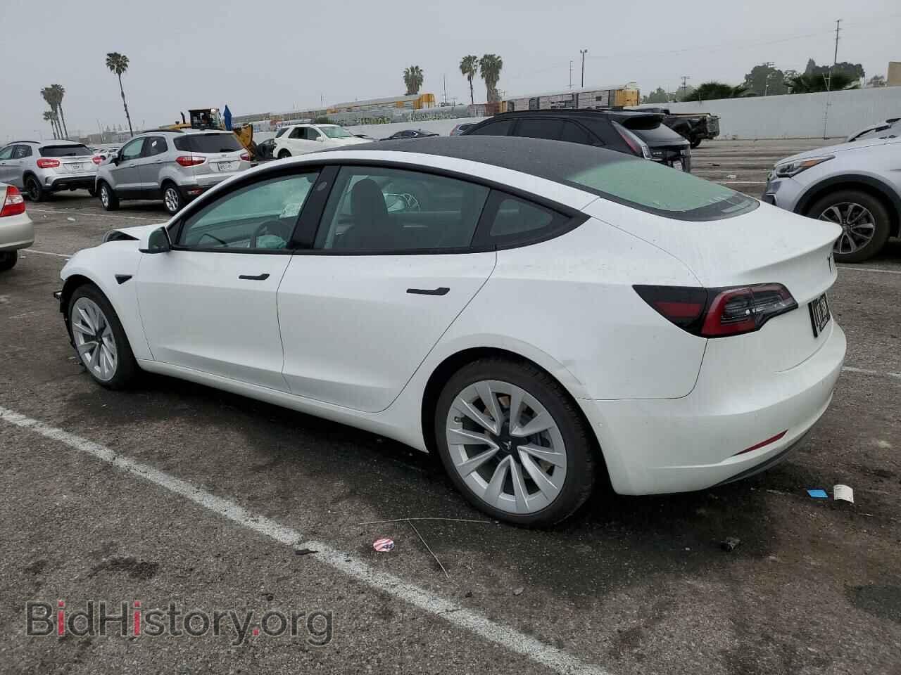 2022 TESLA MODEL 3 - VIN: 5YJ3E1EB5NF164335 - Фото 2