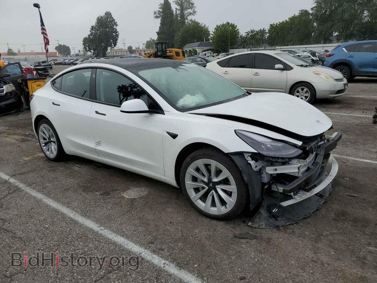 2022 TESLA MODEL 3 - VIN: 5YJ3E1EB5NF164335 - Фото 4