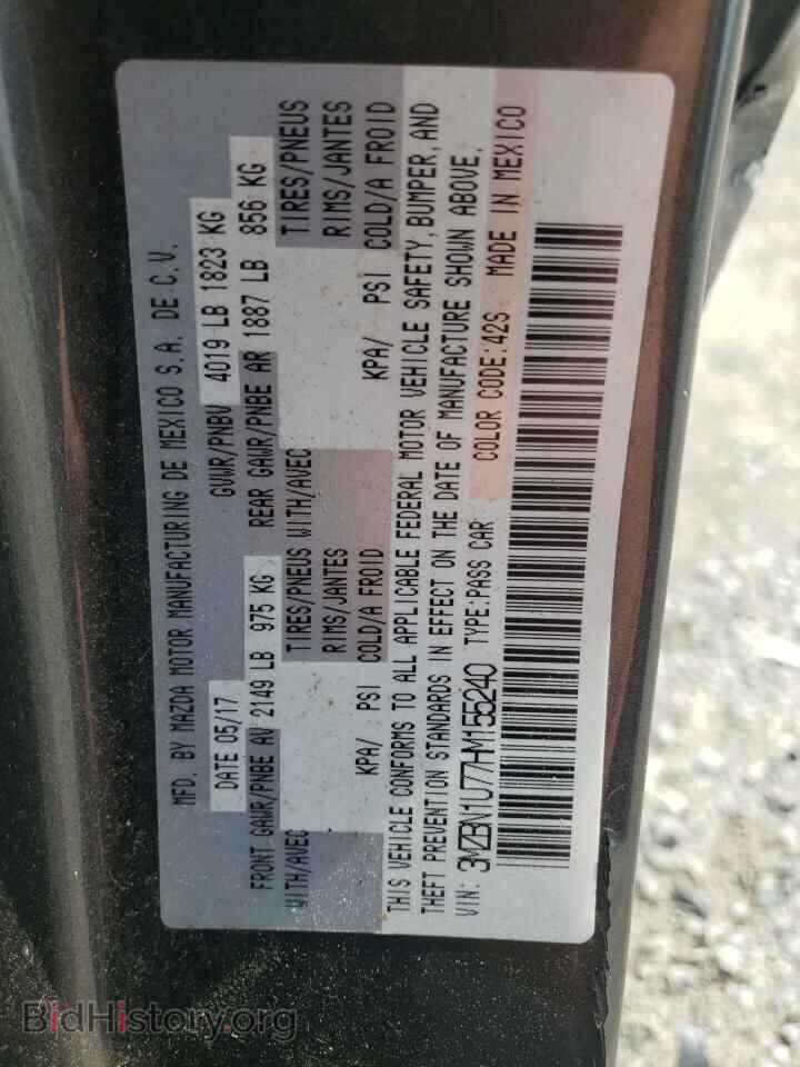 2017 MAZDA 3 - VIN: 3MZBN1U77HM155240 - Фото 12