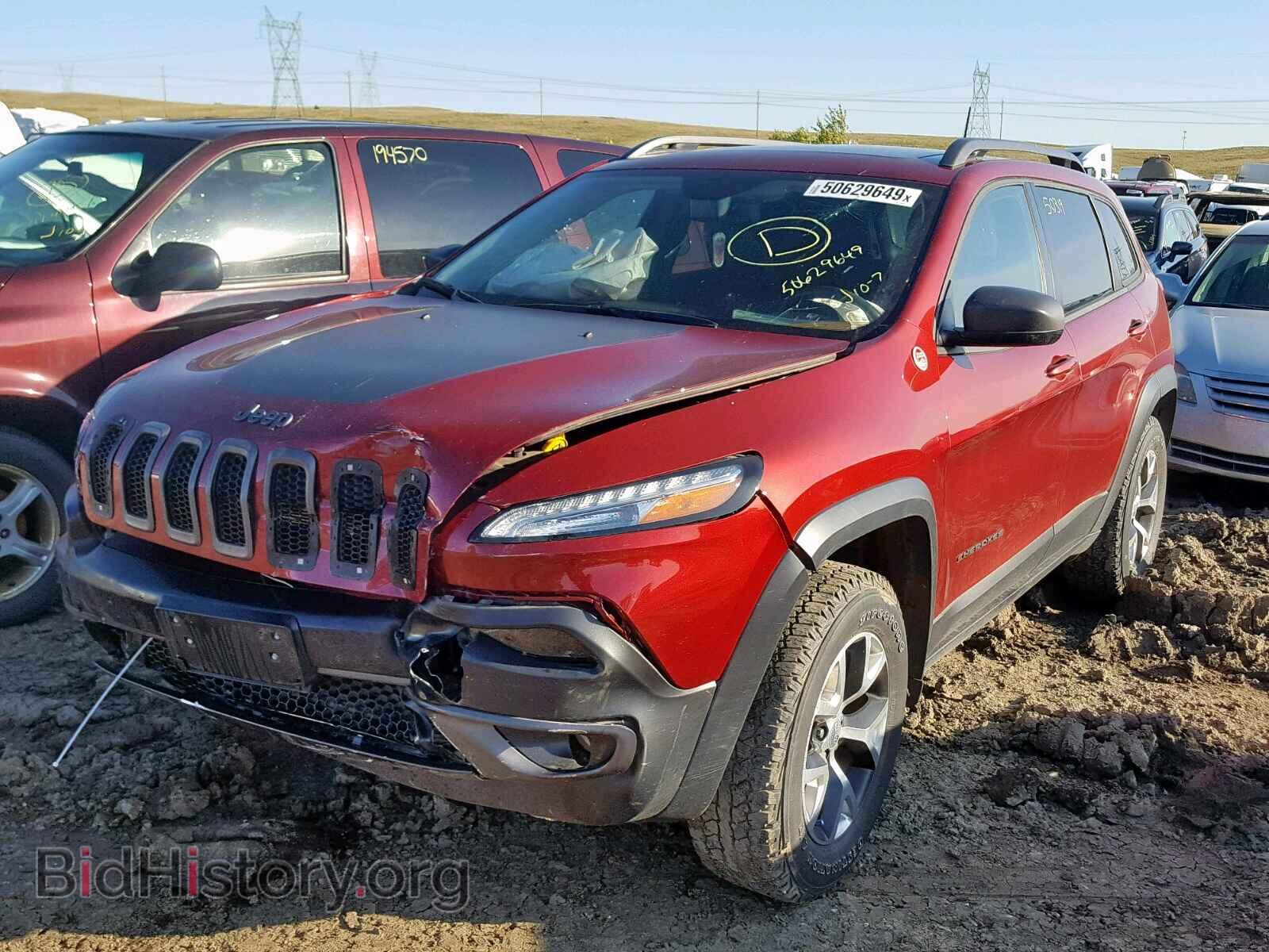 2015 JEEP CHEROKEE - VIN: 1C4PJMBS8FW778652 - Фото 2