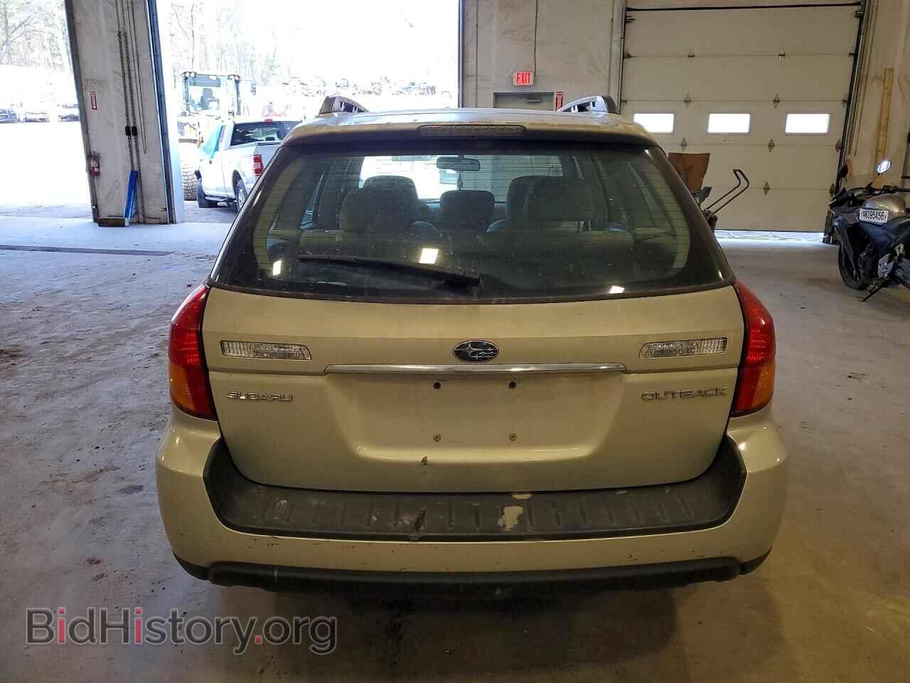 2007 SUBARU OUTBACK - VIN: 4S4BP61C577334392 - Фото 6