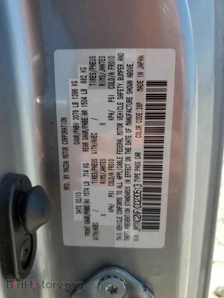 2013 MAZDA MX5 - VIN: JM1NC2NFXD0230513 - Фото 14