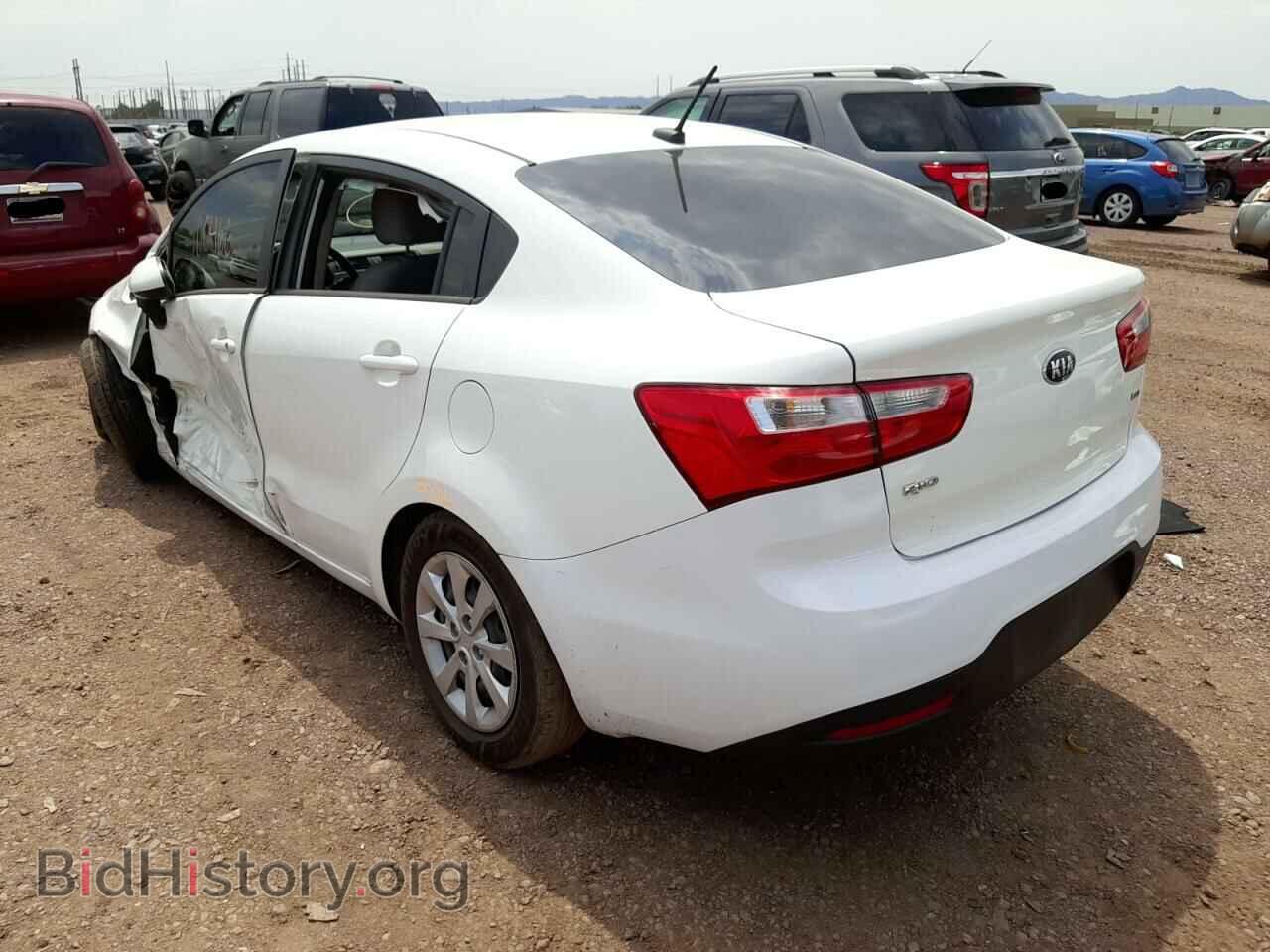 2014 KIA RIO - VIN: KNADM4A36E6327557 - Фото 3