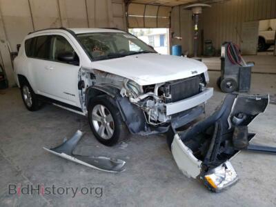 2012 Jeep COMPASS Compass SP, white — VIN 1C4NJDBB3CD589051, Copart