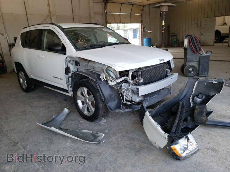 2012 Jeep COMPASS Compass SP (VIN 1C4NJDBB3CD589051) — photo 1 of 10, Copart, damage: front end