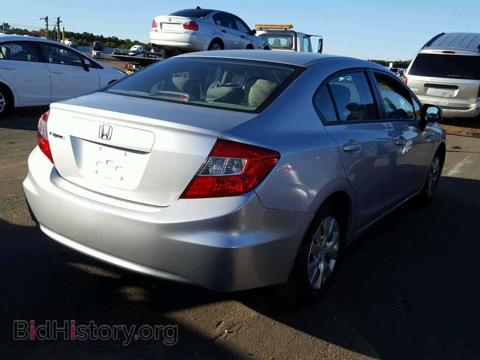 2012 HONDA CIVIC LX - VIN: 19XFB2F54CE362654 - Фото 4