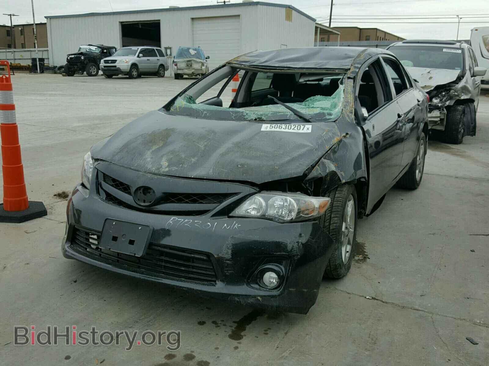 2011 TOYOTA COROLLA BA - VIN: 2T1BU4EE2BC707005 - Фото 2