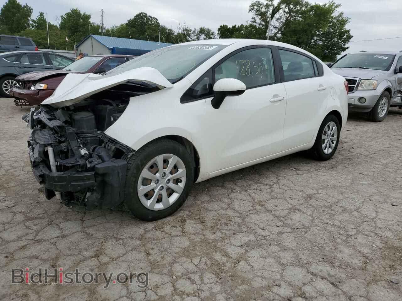2014 KIA RIO - VIN: KNADM4A36E6386950 - Фото 2