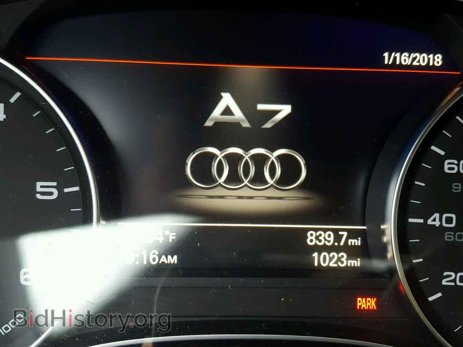 2016 AUDI A7 - VIN: WAUWMAFCXGN022264 - Фото 8