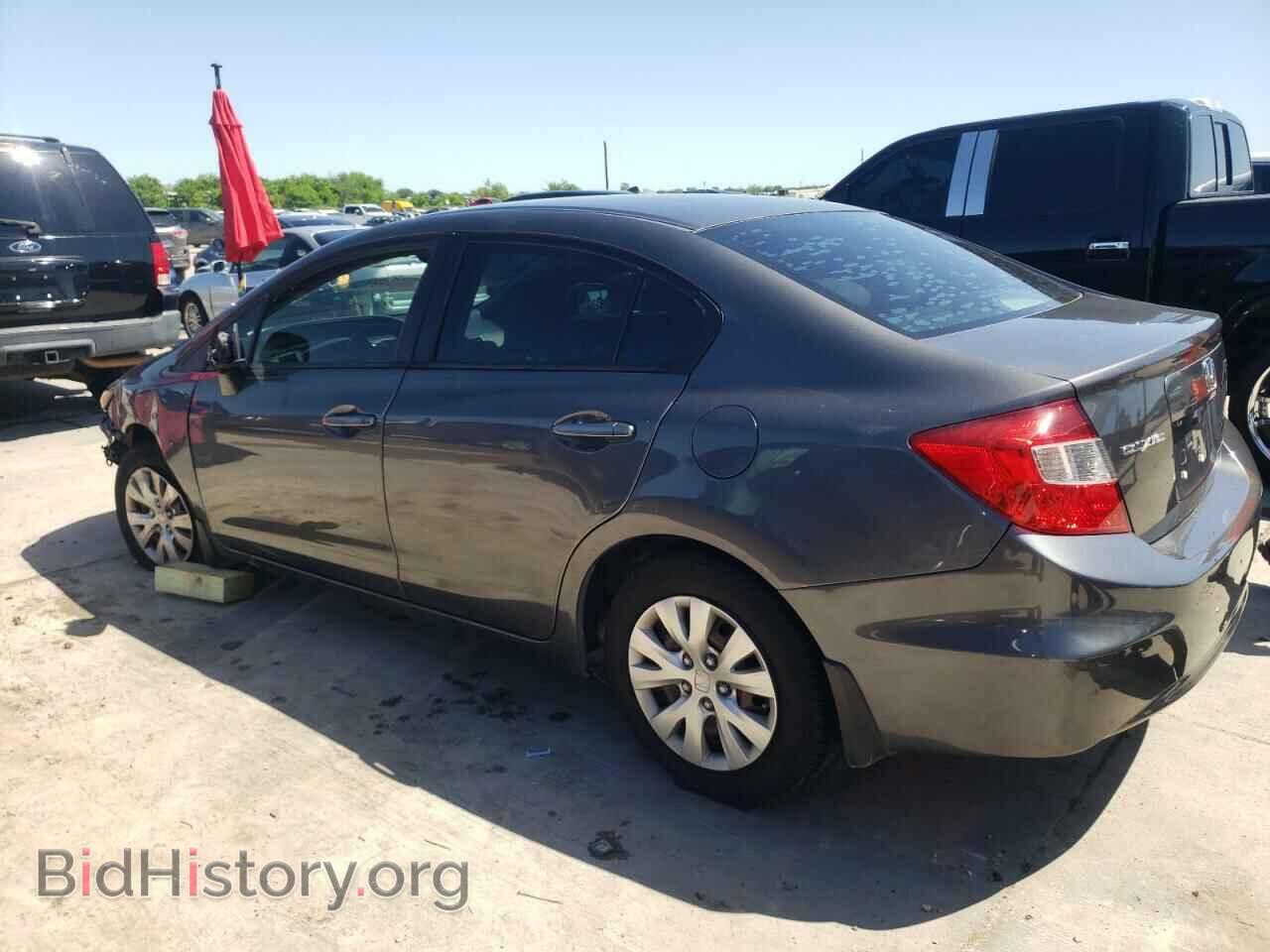2012 HONDA CIVIC - VIN: 2HGFB2F51CH606413 - Photo 2