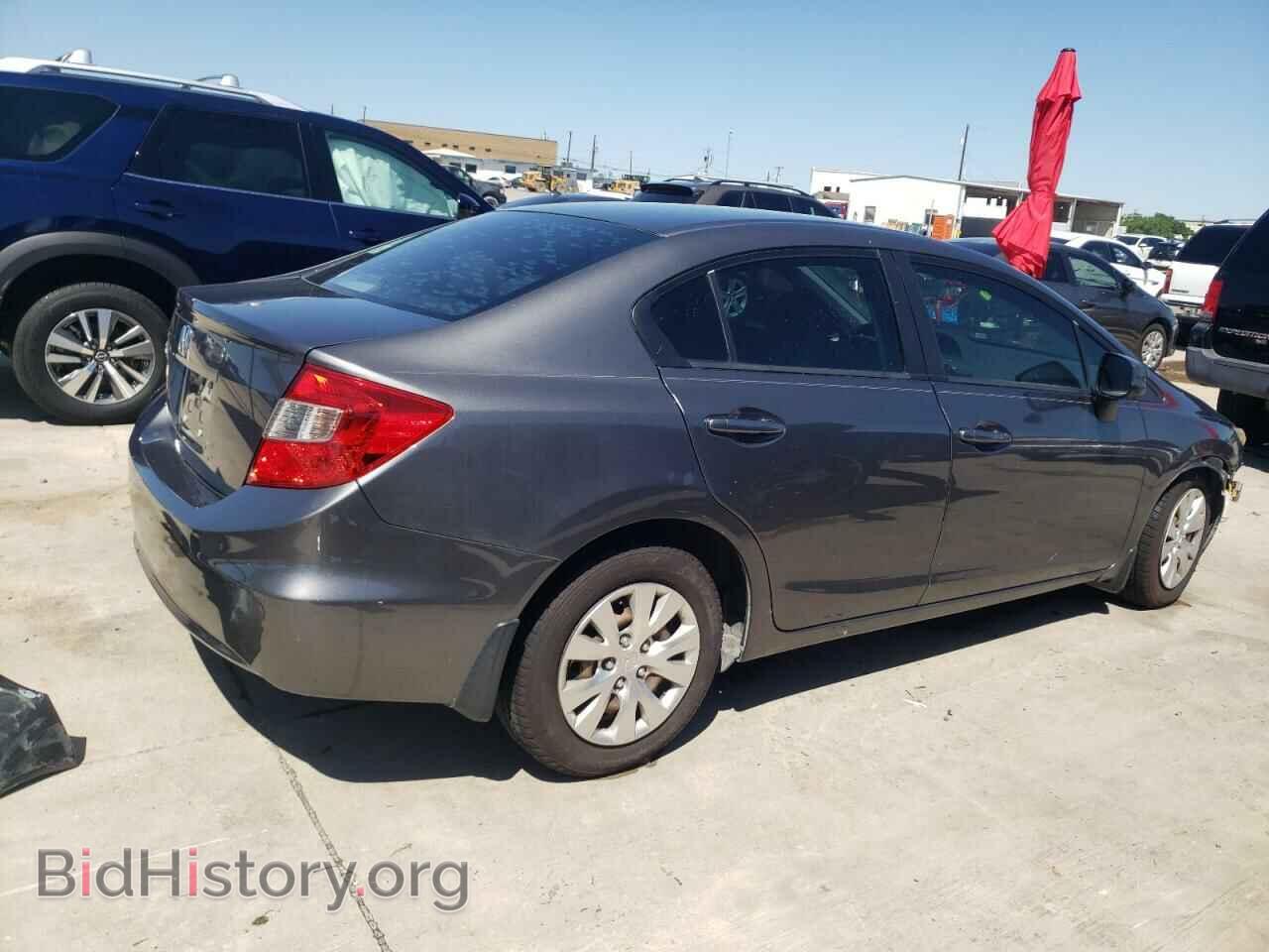 2012 HONDA CIVIC - VIN: 2HGFB2F51CH606413 - Photo 3