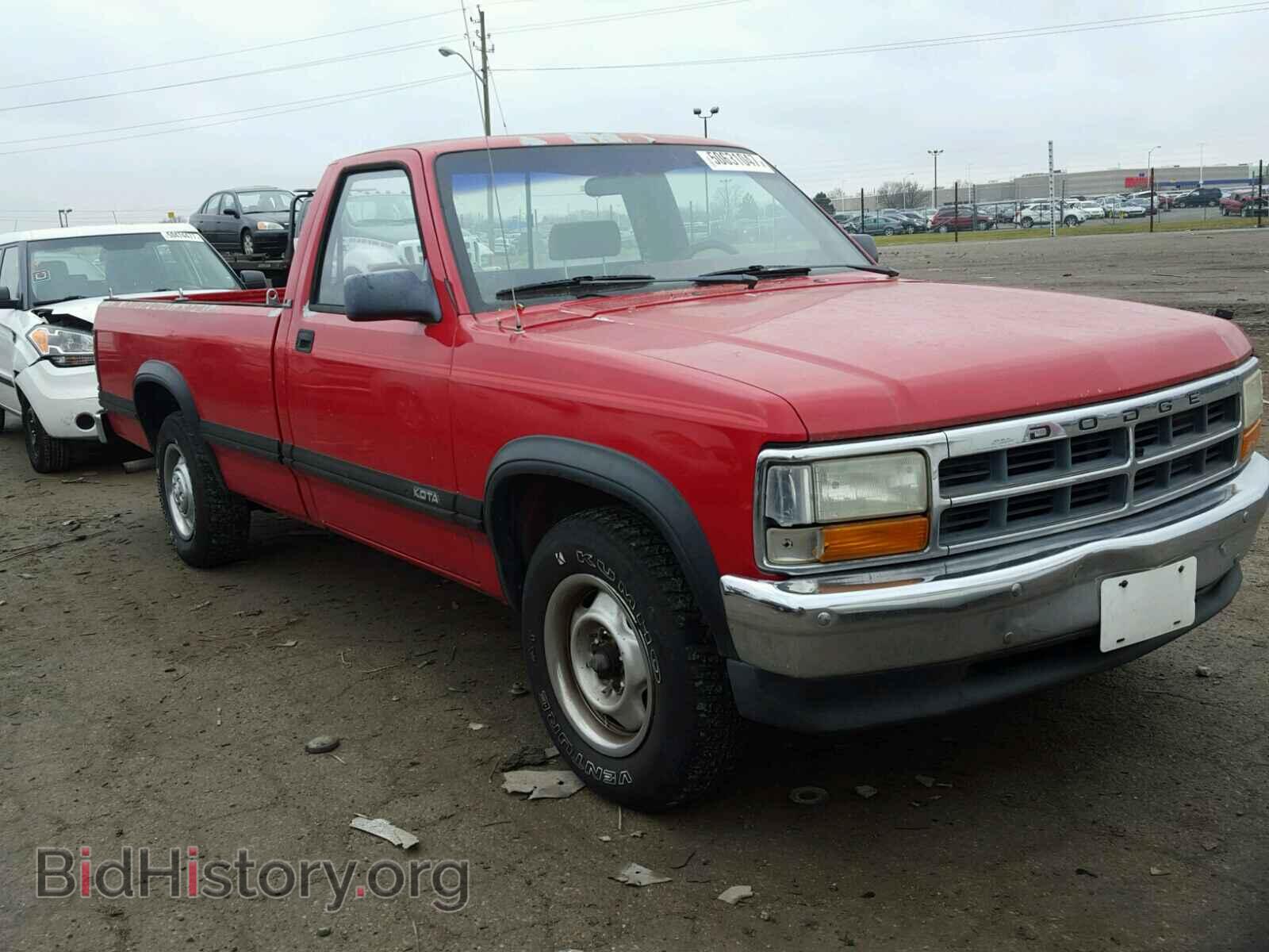 Фотография 1B7FL26X6PS143924 - DODGE DAKOTA 1993