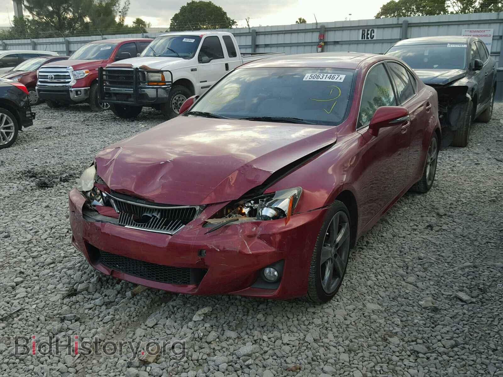 2011 LEXUS IS250 - VIN: JTHBF5C27B5146174 - Фото 2