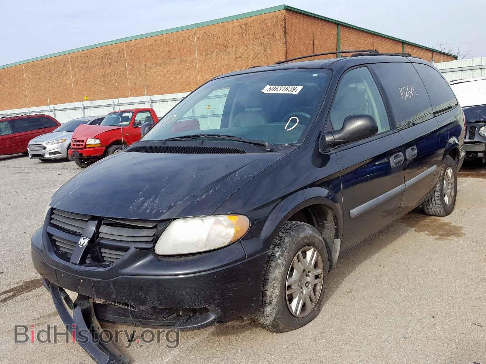 2007 DODGE CARAVAN - VIN: 1D8GP24R57B145016 - Фото 2