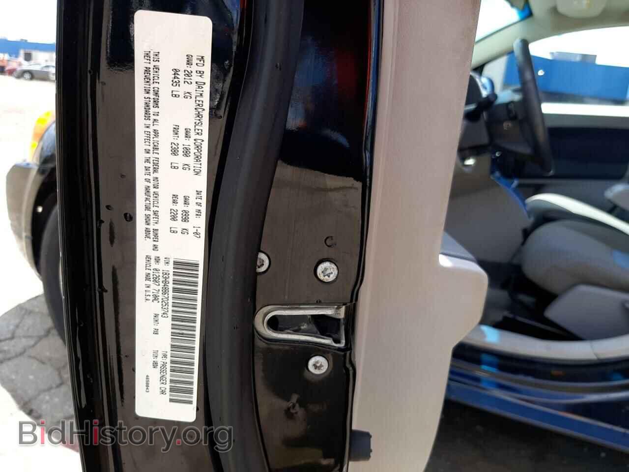 2007 DODGE CALIBER - VIN: 1B3HB48B67D253743 - Фото 10