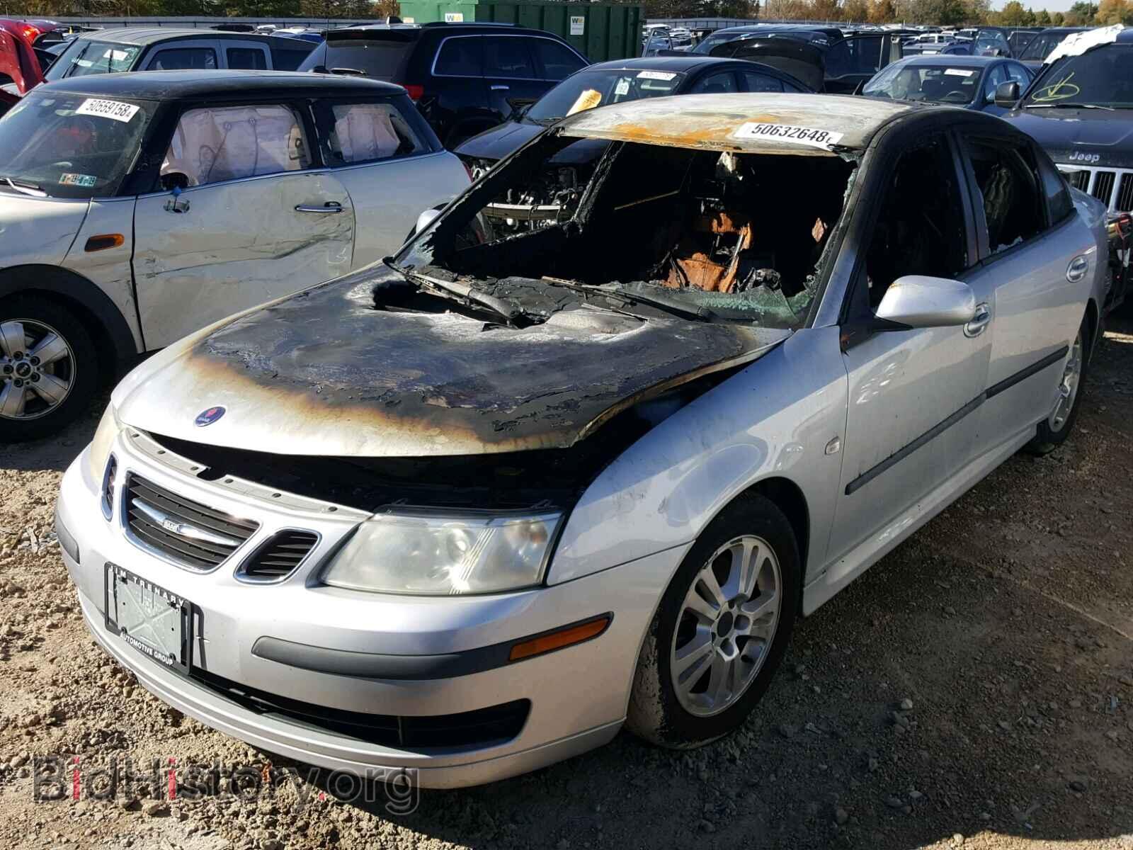 2006 SAAB 9-3 BASE - VIN: YS3FD49Y761025326 - Фото 2