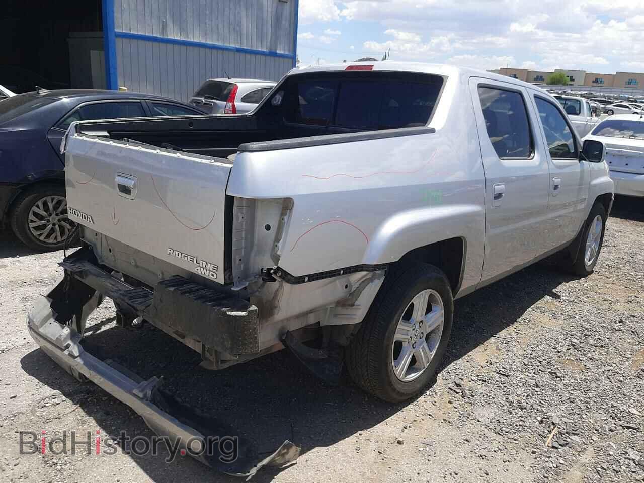2011 HONDA RIDGELINE - VIN: 5FPYK1F52BB005590 - Фото 4