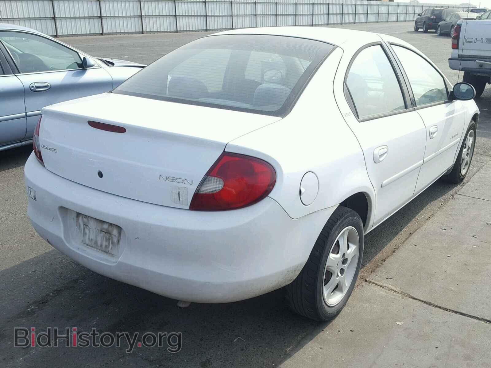 2000 DODGE NEON - VIN: 1B3ES46C2YD504676 - Photo 4
