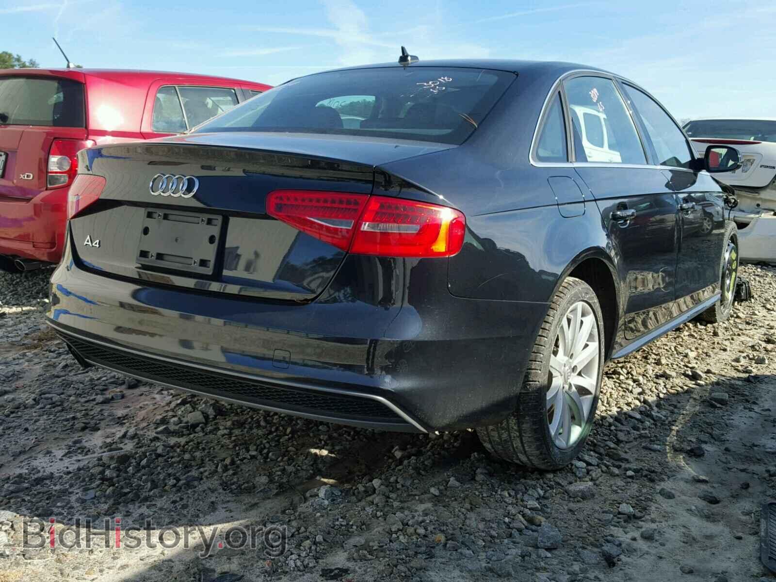 2014 AUDI A4 - VIN: WAUAFAFL9EN034357 - Фото 4