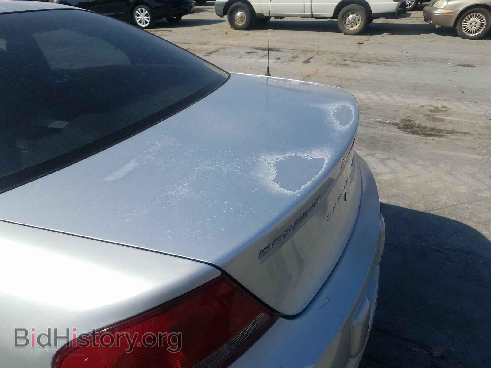 2002 CHRYSLER SEBRING - VIN: 1C3EL56R02N352568 - Фото 9
