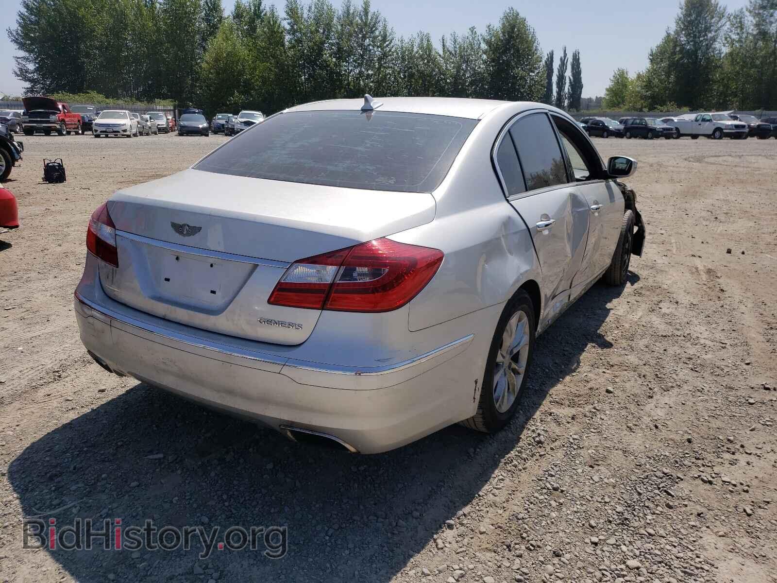 2012 HYUNDAI GENESIS - VIN: KMHGC4DD5CU171183 - Фото 4