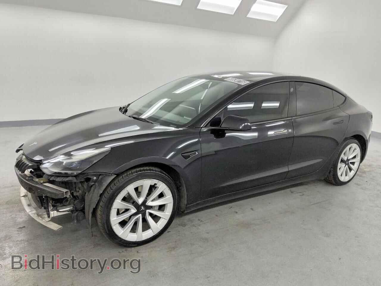 Photo 5YJ3E1EA8NF191732 - TESLA MODEL 3 2022