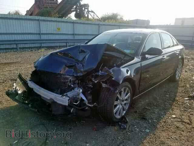 2014 AUDI A6 - VIN: WAUGFAFC2EN038342 - Фото 2