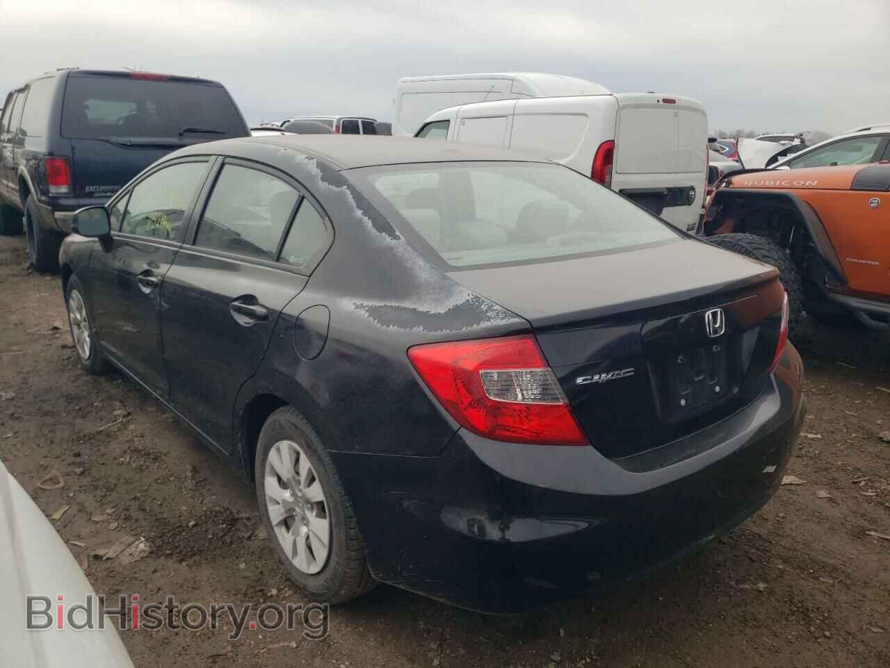 2012 HONDA CIVIC - VIN: 2HGFB2F56CH591424 - Фото 2