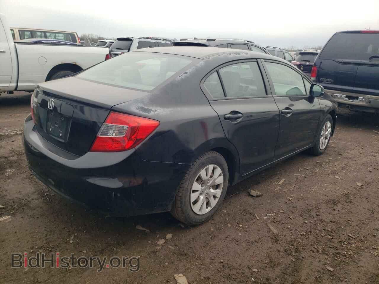 2012 HONDA CIVIC - VIN: 2HGFB2F56CH591424 - Фото 3
