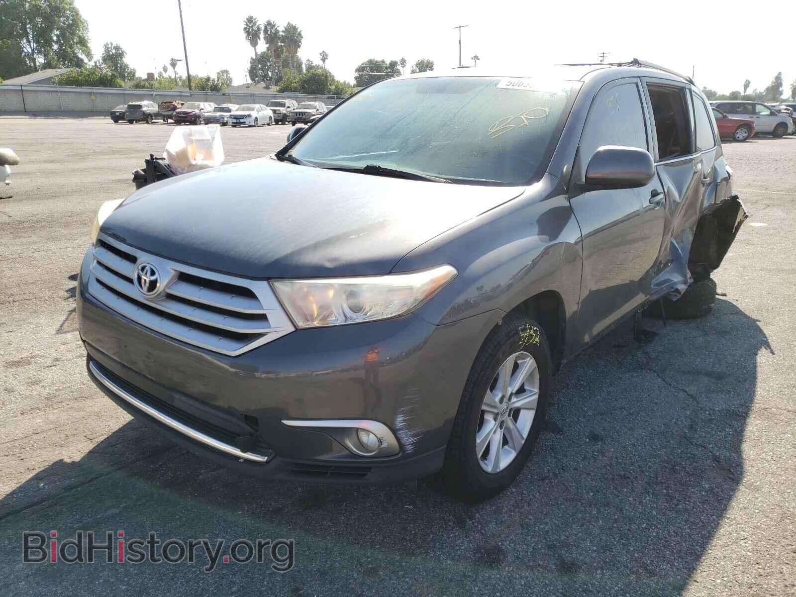 2012 TOYOTA HIGHLANDER - VIN: 5TDZK3EH2CS052233 - Фото 2