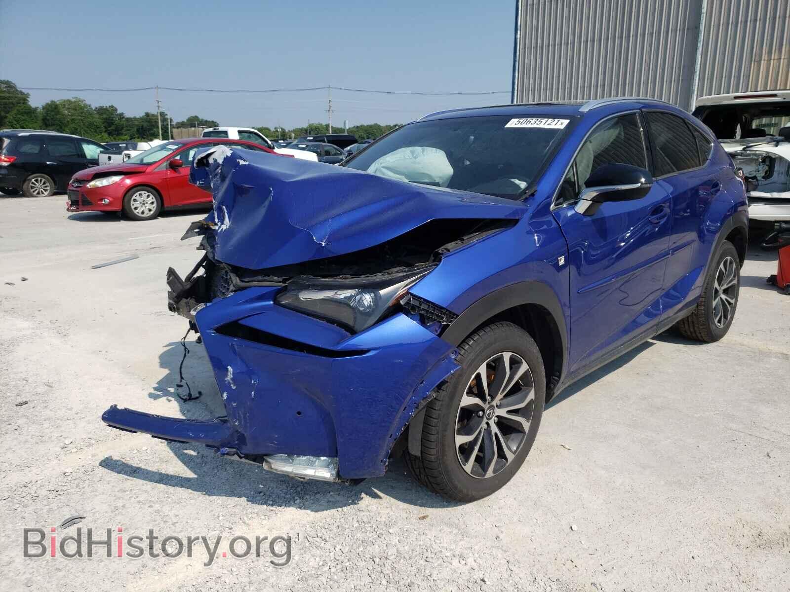2015 LEXUS NX - VIN: JTJBARBZ1F2006776 - Фото 2