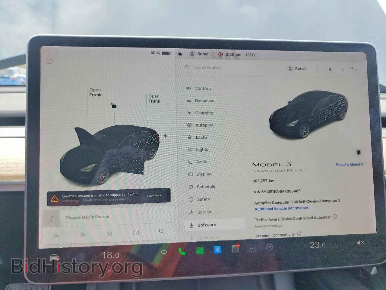2021 TESLA MODEL 3 - VIN: 5YJ3E1EA4MF095465 - Фото 9