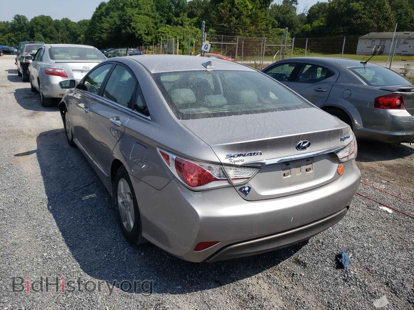2012 HYUNDAI SONATA - VIN: KMHEC4A45CA059495 - Фото 3