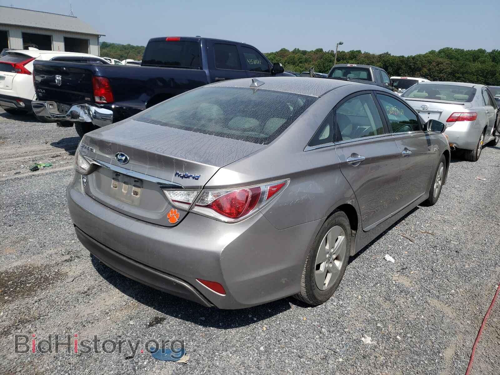 2012 HYUNDAI SONATA - VIN: KMHEC4A45CA059495 - Фото 4