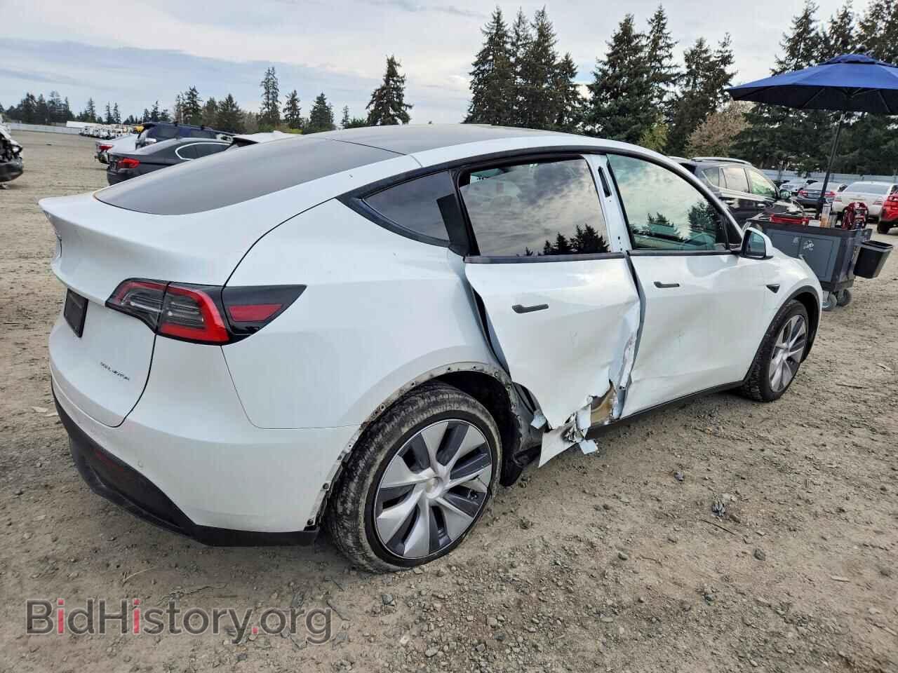 2020 TESLA MODEL Y - VIN: 5YJYGDEE9LF052985 - Фото 3