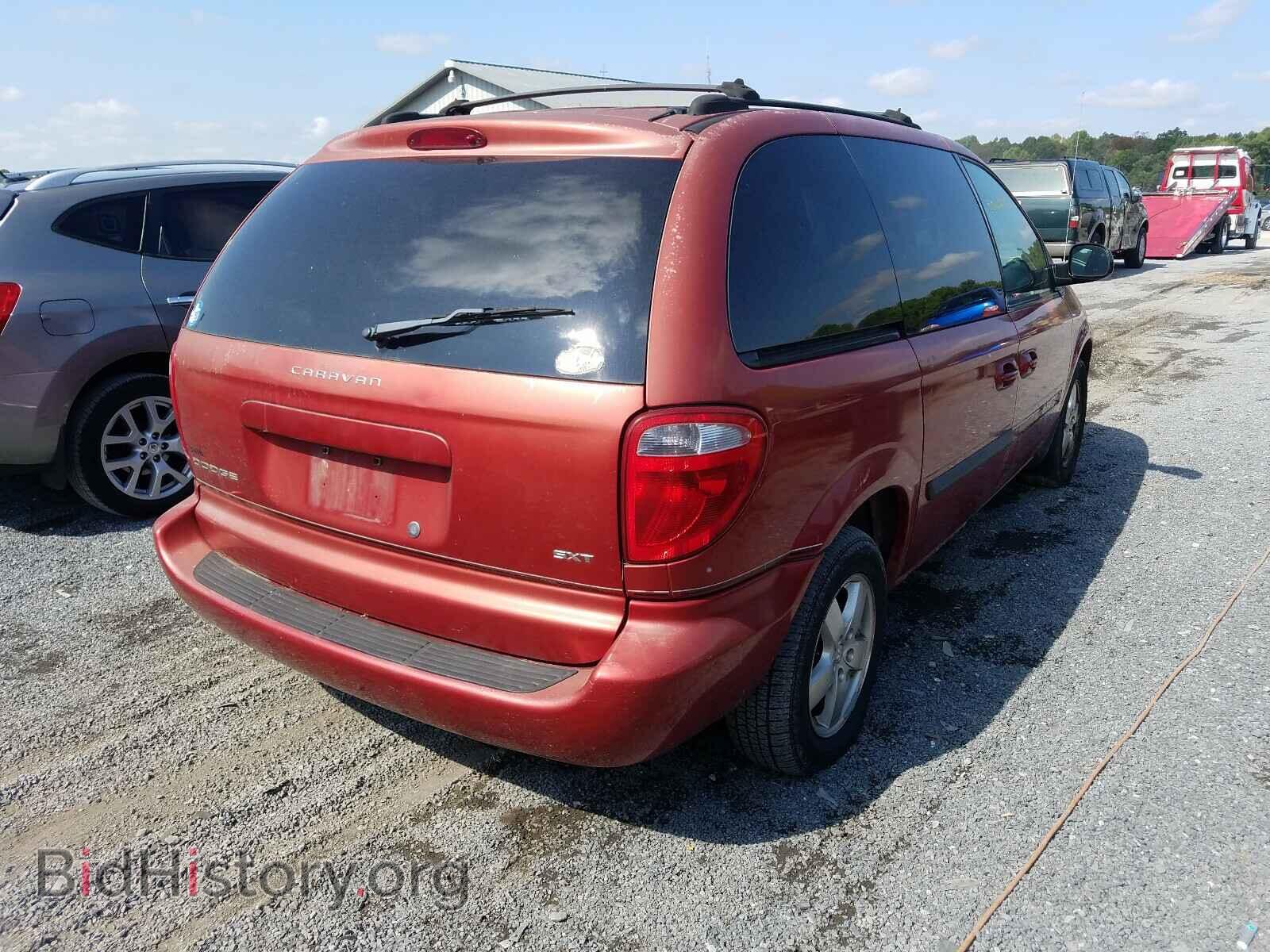 2005 DODGE CARAVAN - VIN: 1D4GP45RX5B181034 - Фото 4