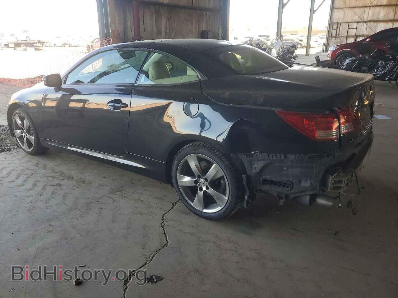 2010 LEXUS IS - VIN: JTHFE2C2XA2502118 - Фото 2
