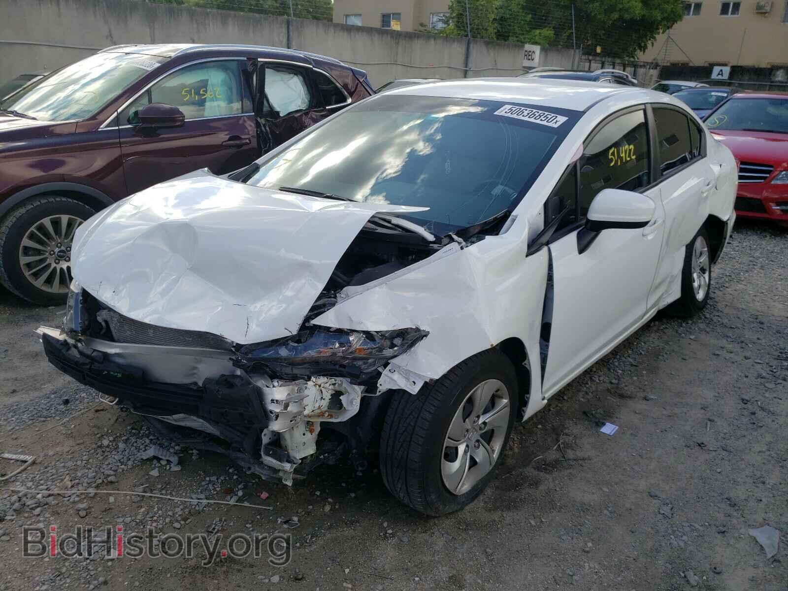 2014 HONDA CIVIC - VIN: 19XFB2F5XEE027322 - Фото 2
