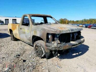 2009 Chevrolet SILVERADO, темно-бордовый — VIN 1GCEC14X29Z109952, Copart