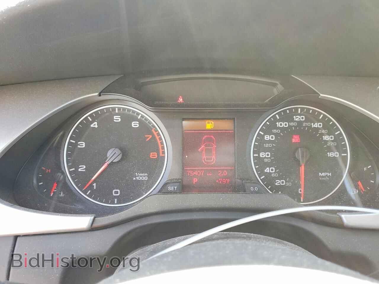 2012 AUDI A4 - VIN: WAUFFAFL1CN001324 - Фото 9