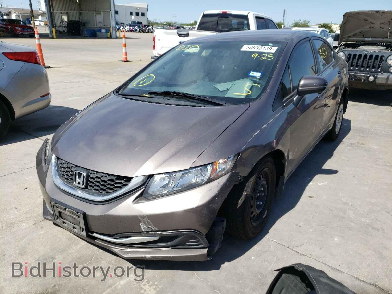 2014 HONDA CIVIC - VIN: 19XFB2F5XEE029085 - Фото 2